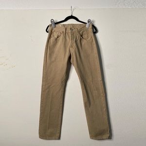 Levi’s Original 501 – Red Tab – Light Brown